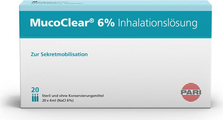 PARI MucoClear 6% NaCl Inhalationslösung (20x4ml)