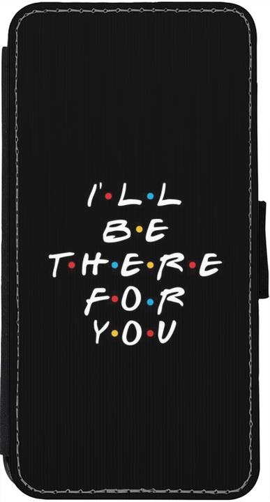 Image du produit PhoneLook Coque Wallet noir Friends Be there for you (Apple iPhone 13)