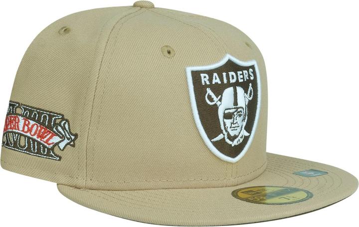 Actual product image New Era 59Fifty Cap - Las Vegas Raiders camel beige - 7 (7)