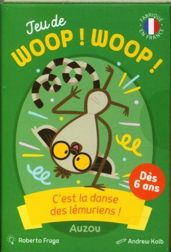Actual product image Auzou France Jeu de woop! woop! : c'est la danse des lémuriens! (French)