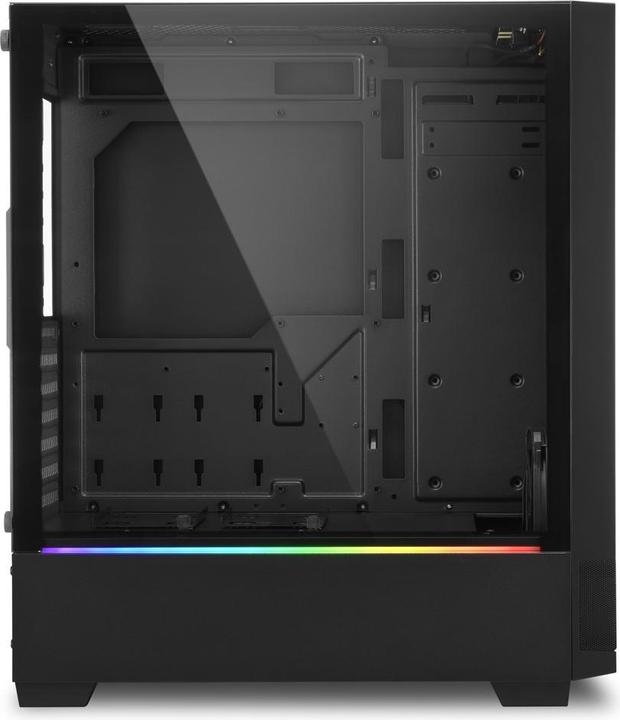 Actual product image Sharkoon RGB Flow (Mini-ITX, ATX, mATX)