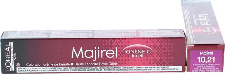 Actual product image L'Oréal Professionnel Majirel (10.21 platinum blonde irise ash)