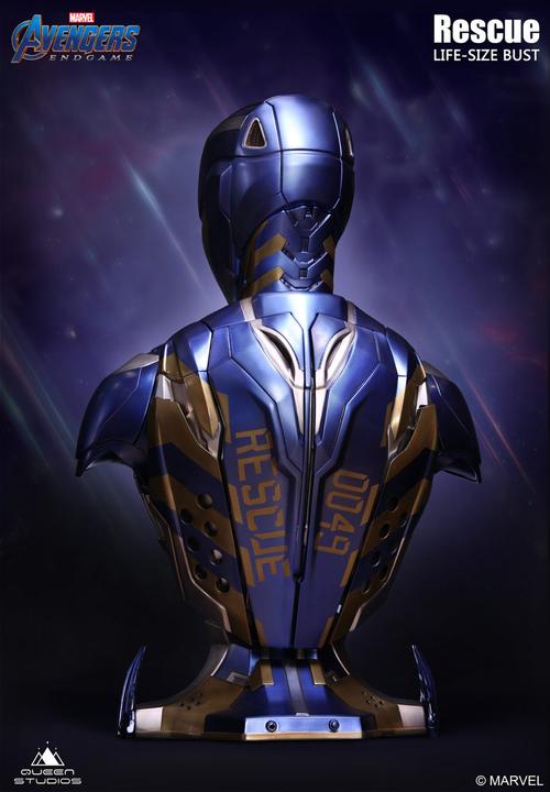 Produktbild Queen Studios Marvel's Avengers “Iron Man MK49 – Rescue Suit” 1/1 Lifesize Büste