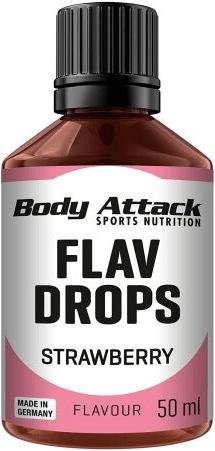 Actual product image Body Attack Flav Drops (50ml) (Strawberry, 1 pcs.)