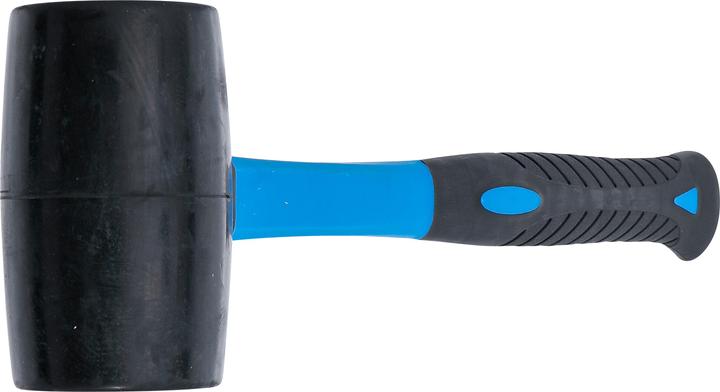 Immagine prodotto BGS Mazzuola in gomma Manico in fibra di vetro Testa nera Ø 65 mm 720 g (1014 g)