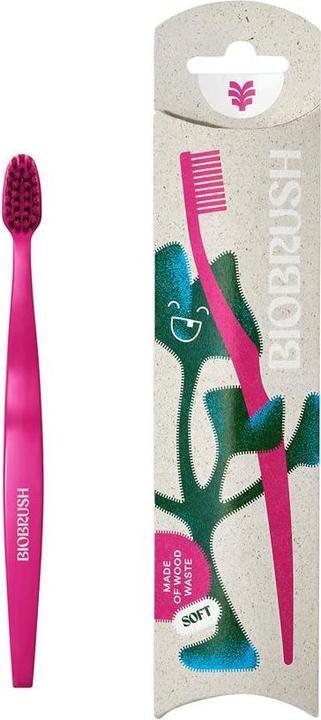 Berlin biobrush Zahnbürste Kinder pink (1 x)