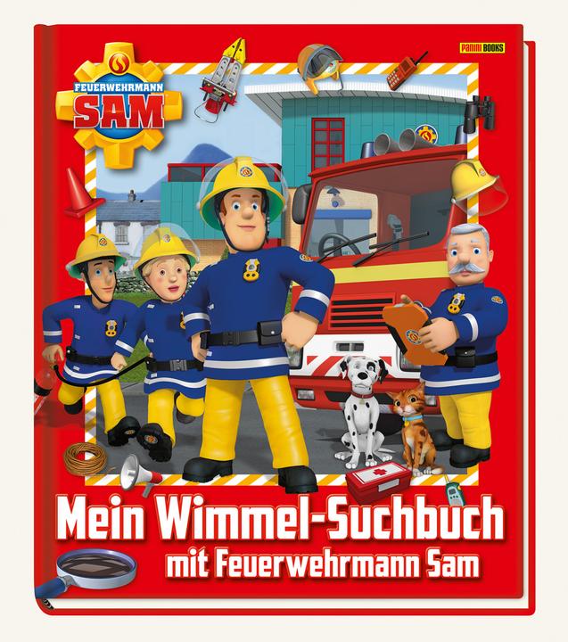 Image du produit Panini Feuerwehrmann Sam: Mein Wimmel-Suchbuch mit Feuerwehrmann Sam (Allemand, Eva-Regine Rauch, Nicole Hoffart, 2018)