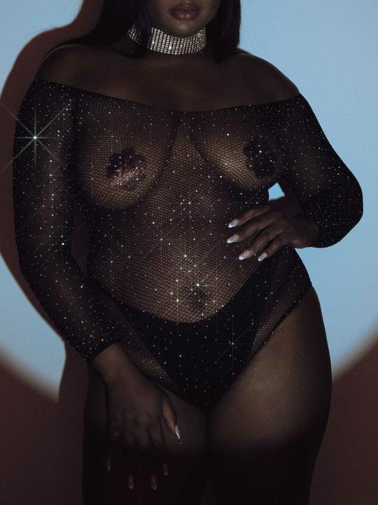 Produktbild Leg Avenue Crystalized fishnet bodysuit + (XL, XXL)