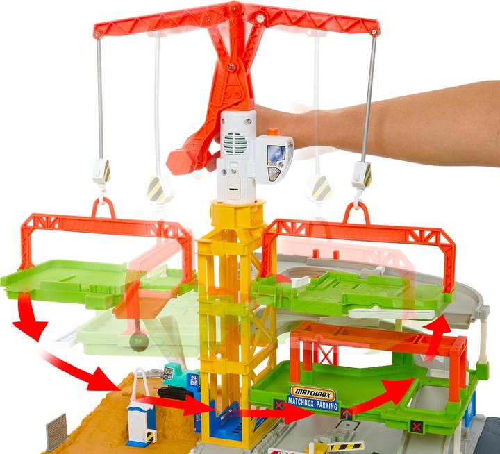 Productafbeelding Matchbox Action Drivers Reuze Bouwplaats Speelset