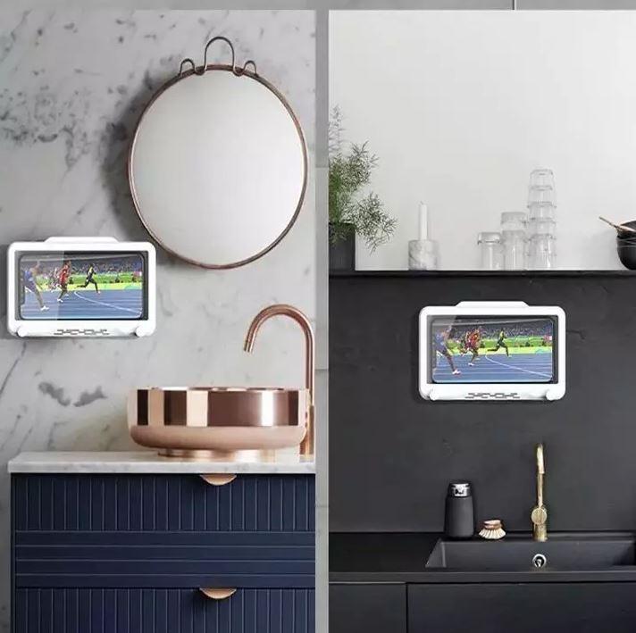 Immagine prodotto PhoneLook Attacco per smartphone antiappannamento a prova di schizzi per bagno e vasca da bagno