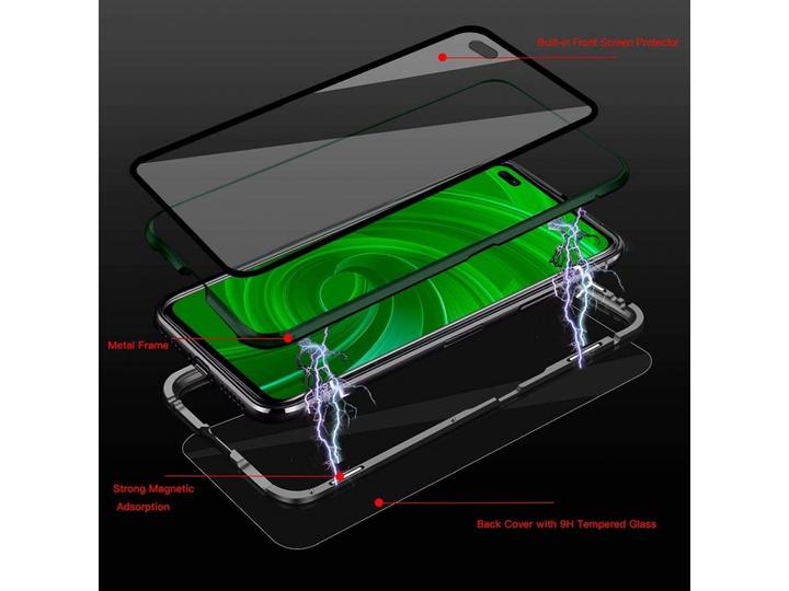 Actual product image G-Case Realme X50 Pro 5G Aluminium Magnetic Glass Case Cover (Realme X50 Pro 5G)