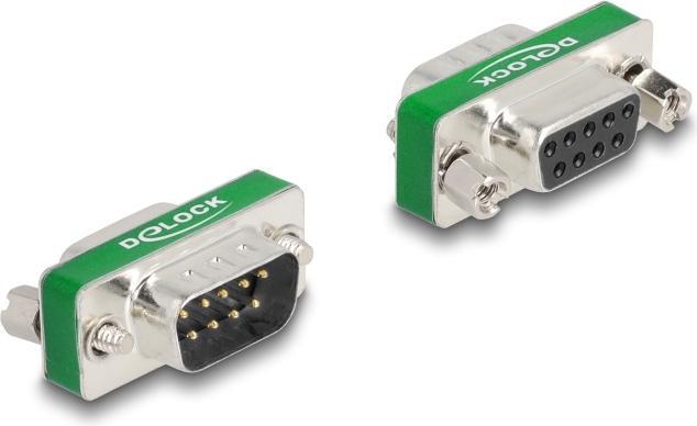 Image du produit Delock Filtre antiparasite HF/EMI D-Sub 9 broches mâle à femelle avec