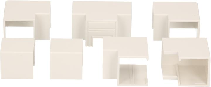 Produktbild Inofix Plasfix Verbindungen 16x16mm assortiert 7-teilig (Kabelkanal, 16 cm)