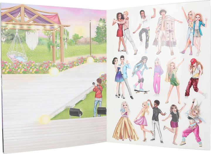 Produktbild Magni Stickerbuch TOPModel Stickerworld