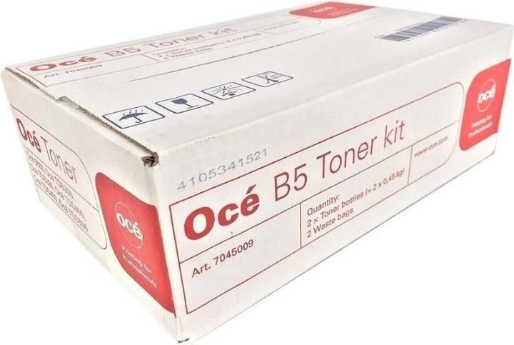 Produktbild Canon 1070066545B5 Toner schwarz + Resttonerbehälter 450 Gramm VE=2 Schwarz OCE 9600 (BK)