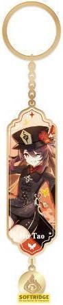 Produktbild Mihoyo Genshin Impact porte-clés métal Character Drawing Card Hu Tao
