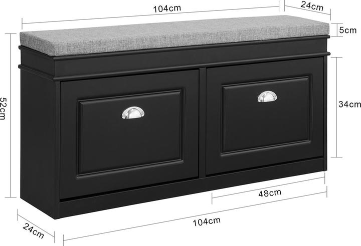 Image du produit SoBuy Stanley (105 x 52 x 24 cm)