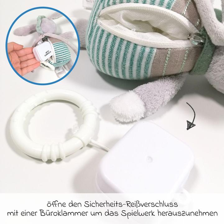 Produktbild Fehn Spieluhren Spieluhr / Einschlafhilfe 22 cm - Esel