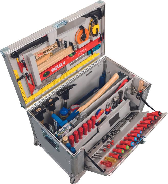 Actual product image OPO Lightweight carpenter's toolbox (71 pieces)