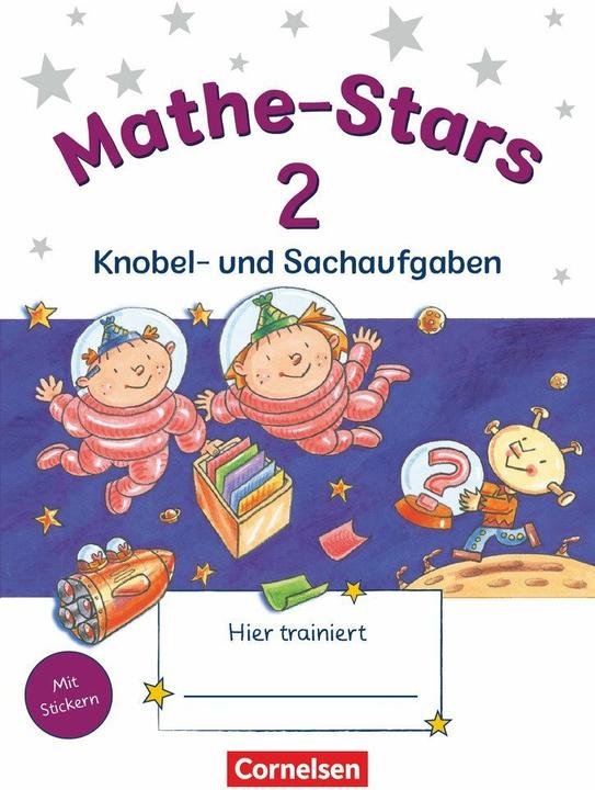 Actual product image Mathe-Stars - Knobel- und Sachaufgaben 2. Schuljahr. Übungsheft mit Lösungen (German, Werner Hatt, Stefan Kobr, Ursula Kobr, Beatrixütz, 2007)