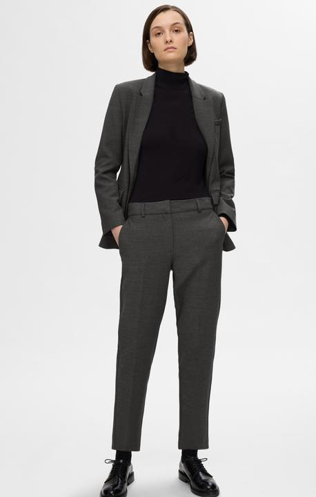 Produktbild Selected Femme Slfrita-Ria Mw Crop Pant Dgm Noos (40)