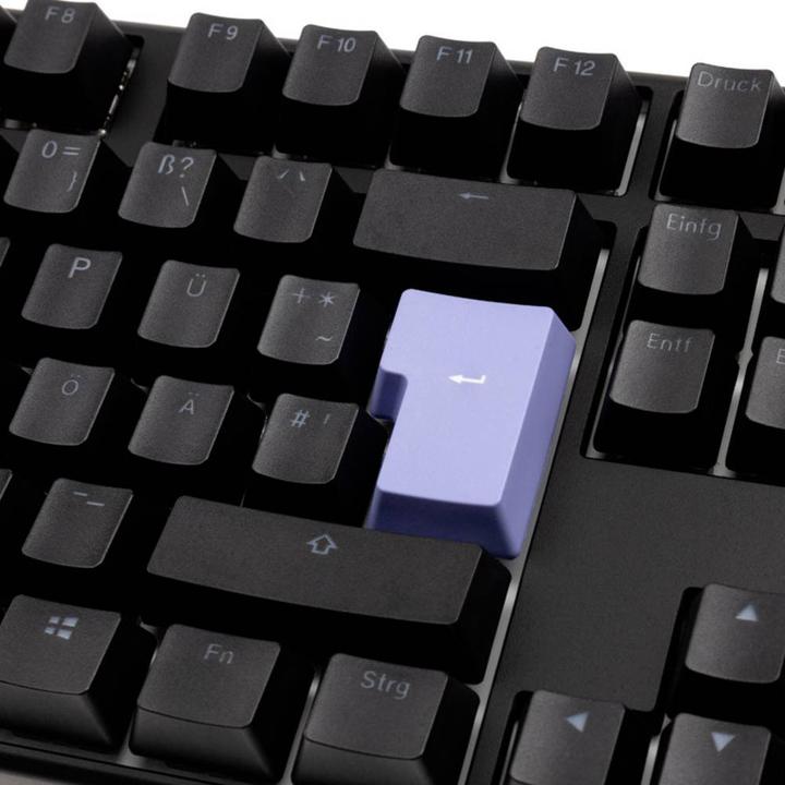 Produktbild Ducky One 3 Classic Black/White TKL Gaming Tastatur, RGB LED - MX-Blue (DE, Kabelgebunden)