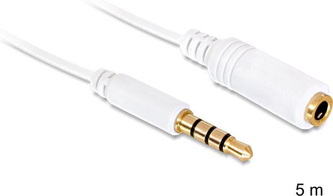 Image du produit Delock 4-pin (5 m, Jack 3,5 mm (AUX))