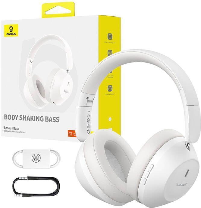 Image du produit Baseus Casque sans fil Boss 30 Max (blanc) (50 h, Sans fil)