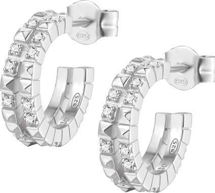 Produktbild Rosato Modern round earrings with cubica zircons RZO042 (L)