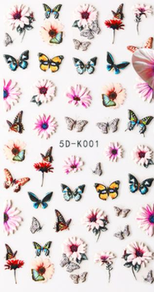 Nagellack24 Nail Art Sticker Selbstklebend
