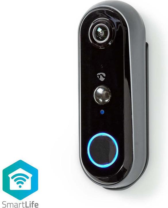 Image du produit Nedis Smartlife portier vidéo Wi-Fi alimenté par batterie AndroidT / IOS Full HD 1080p Cloud / m (WiFi)