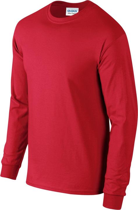 Actual product image Gildan Unisex Adult Ultra Plain Cotton Long-Sleeved T-Shirt (5XL)