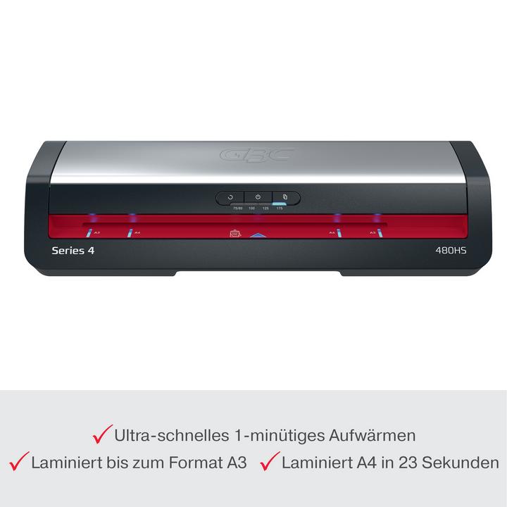 Immagine prodotto GBC Laminiergerät 480HS (75 - 175 µm, A3)