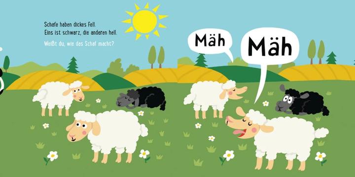 Image du produit Baby Pixi Mein Baby-Pixi-Buggybuch: Oink, Mäh, Muh! (Allemand)