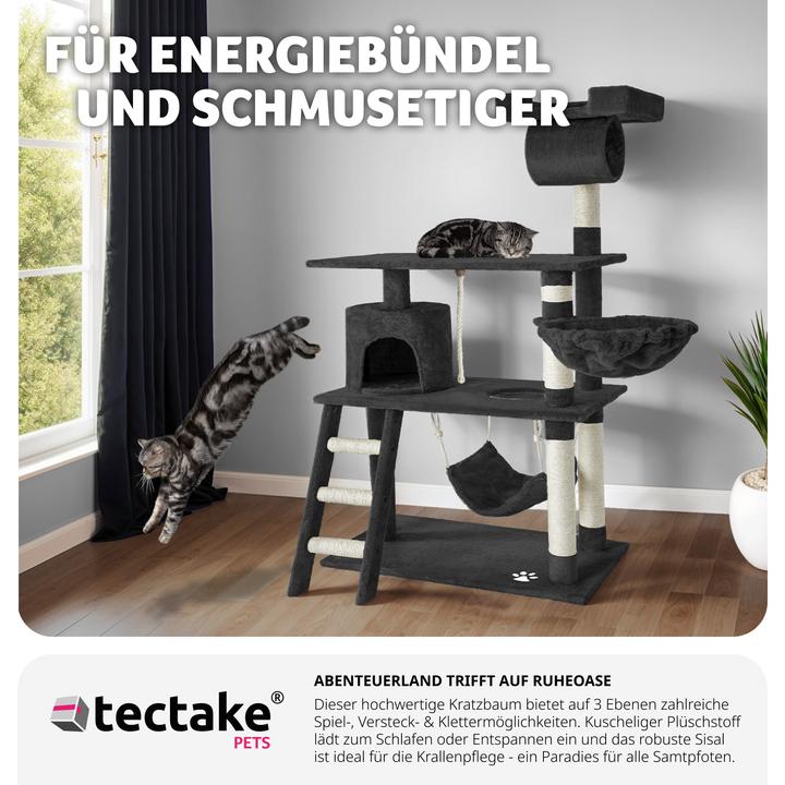 Produktbild tectake Marcel (141 cm, Schwarz)