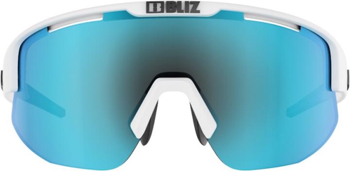 Actual product image Bliz Matrix Small (matt white, Smoke w Blue Multi)