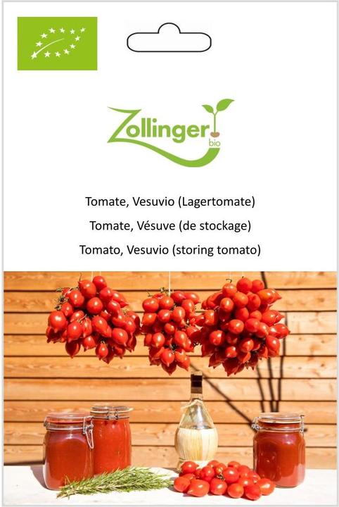 Produktbild Zollinger Bio Tomate, Vesuvio (Lagertomate) (Keimlinge)