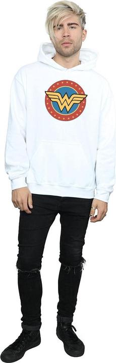 Produktbild Wonder Woman Circle Logo Kapuzenpullover (L)
