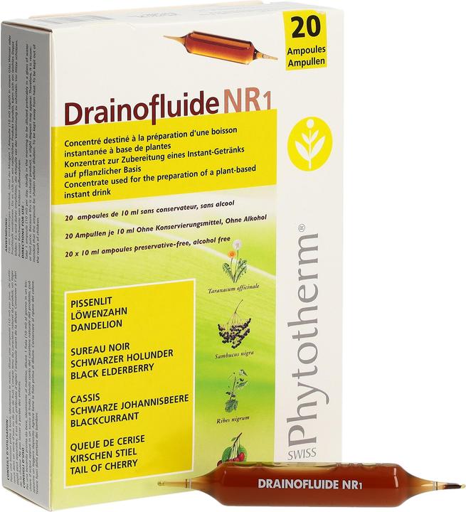 Produktbild Drainofluid Drainofluide Ampullen Niere (1 Stück, Ampulle, 362 g)