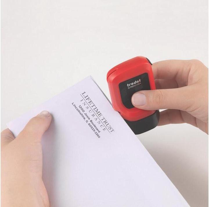 Actual product image Trodat Data protection stamp ID Protector +