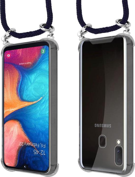 Produktbild Cadorabo TPU Handy Kette SILBER Cover