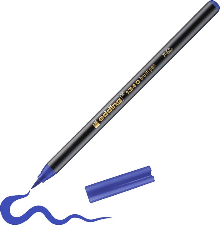Actual product image Edding Brushpen 1340 (Blue, 1 x)