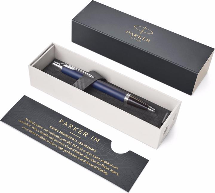 Image du produit Parker Pen IM Bleu mat C.C. (Bleu, 1 x)