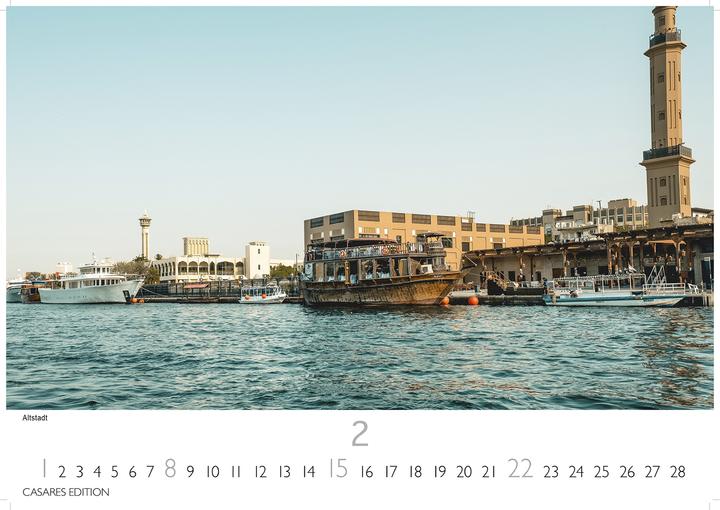 Produktbild Dubai/Abu Dhabi 2026 L 35x50cm (35 x 50 cm, Deutsch)