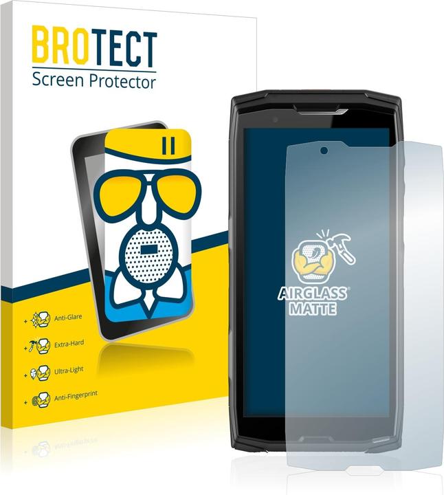 Actual product image BROTECT AirGlass Glass Matte (1 Piece, Crosscall Core X5)