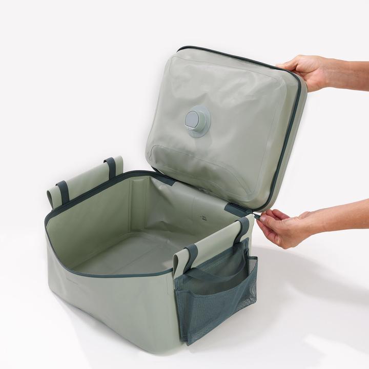 Produktbild Quechua Spülbecken 10 l kompakt für Camping Abwasserbehälter