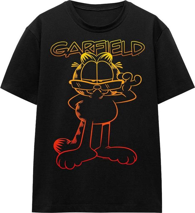 Actual product image Garfield Unisex Adult Hotshot T-Shirt (XL)