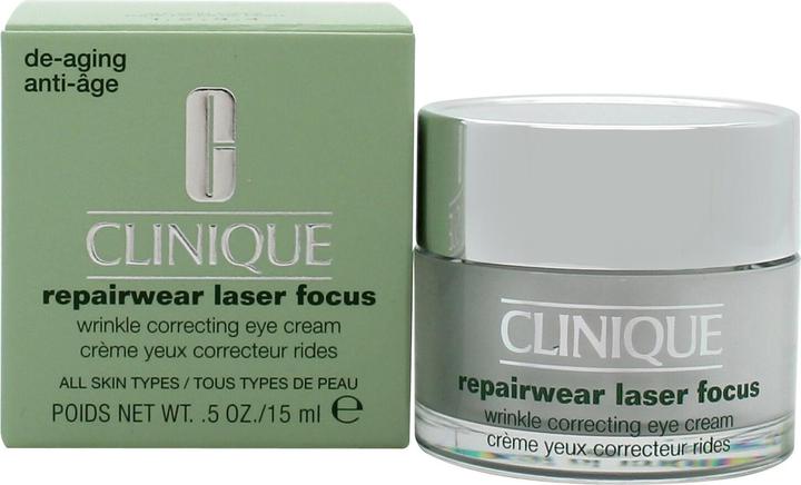 Produktbild Clinique Repairwear Laser Focus Wrinkle Correctig Eye Cream (Crème, 15 ml, Tag)