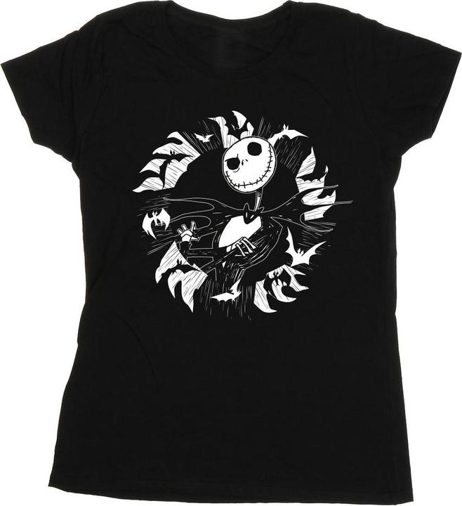 Produktbild Disney Nightmare Before Christmas Jack Bat Circle TShirt (L)