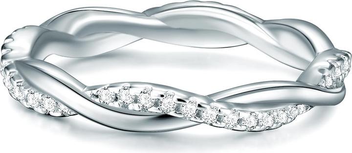 Actual product image Trilani Ladies Sterling Silver Zirconia silver - 11188 (58, 925 Silver)